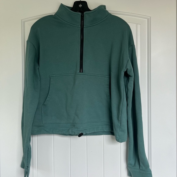 All Fenix Half Zip Green Pullover Size Small - Picture 1 of 5